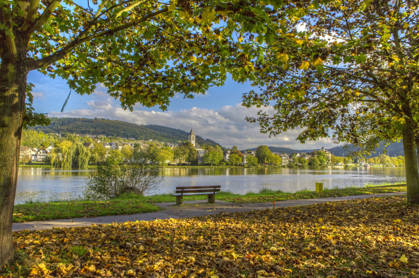 Bullay Mosel im Herbst