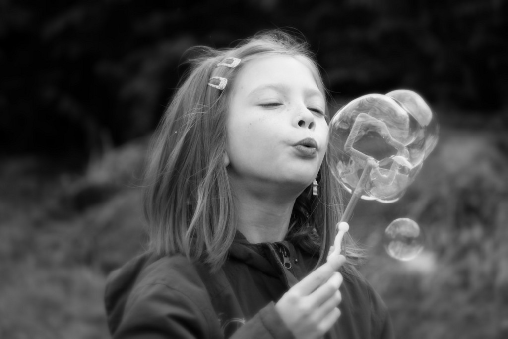 Bulles de savon photo et image  portraits, portraits d'enfants