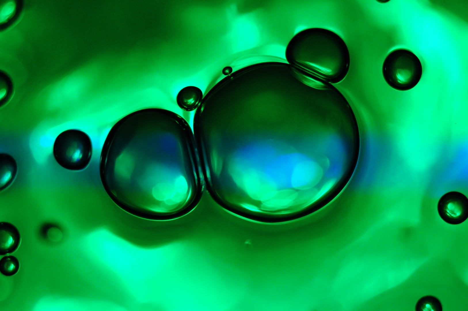 bulles verdoyante