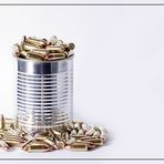 bullets on tin