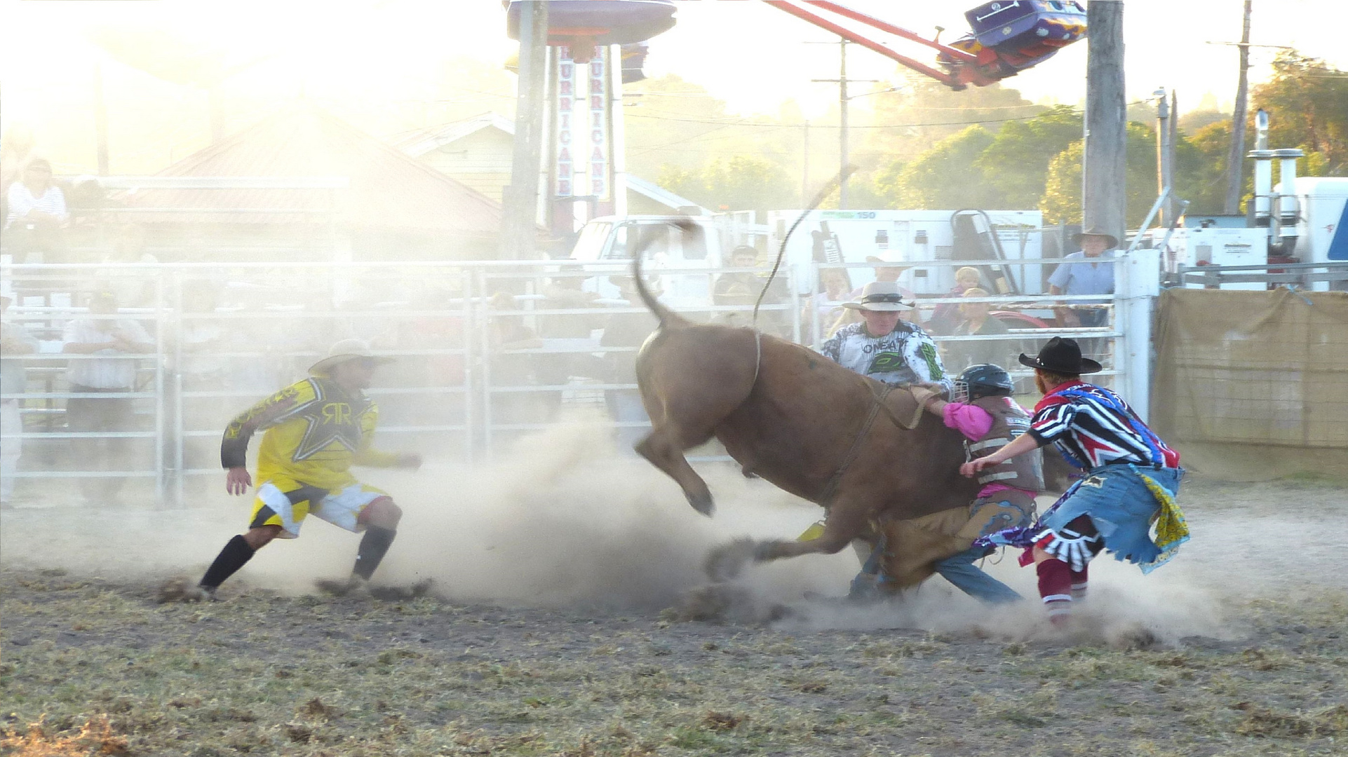 Bullfight in Australien