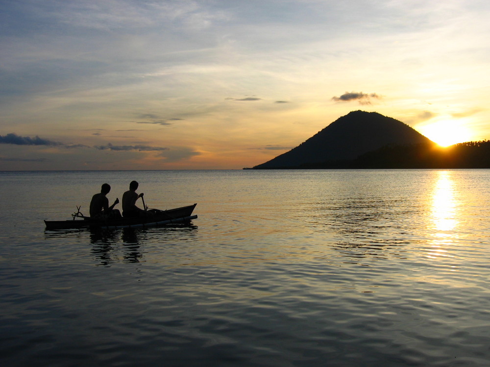 Bunaken Sonnenuntergang