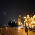 Bund bei Nacht mit Vollmond