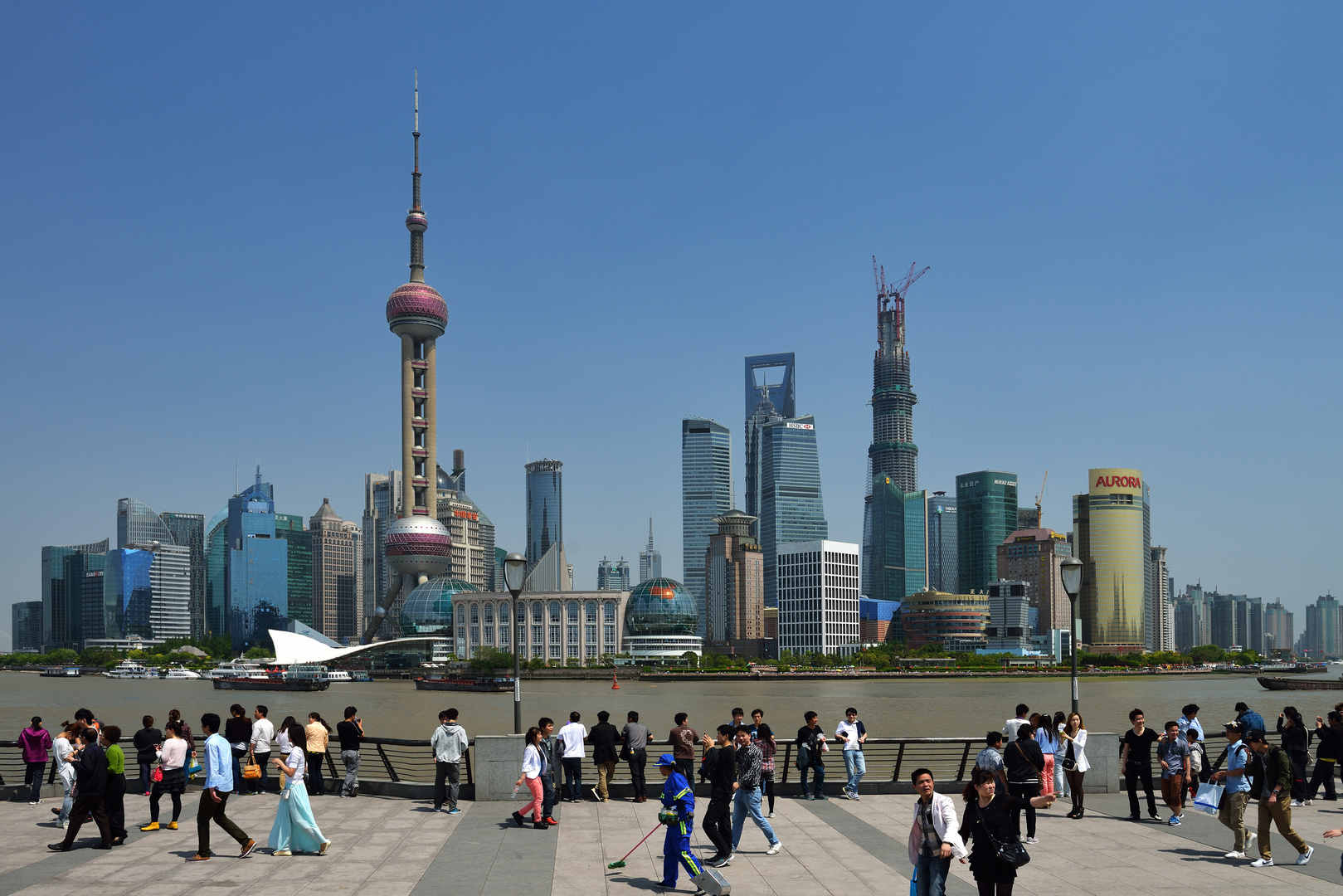 BUND mit Pudong-Ufer