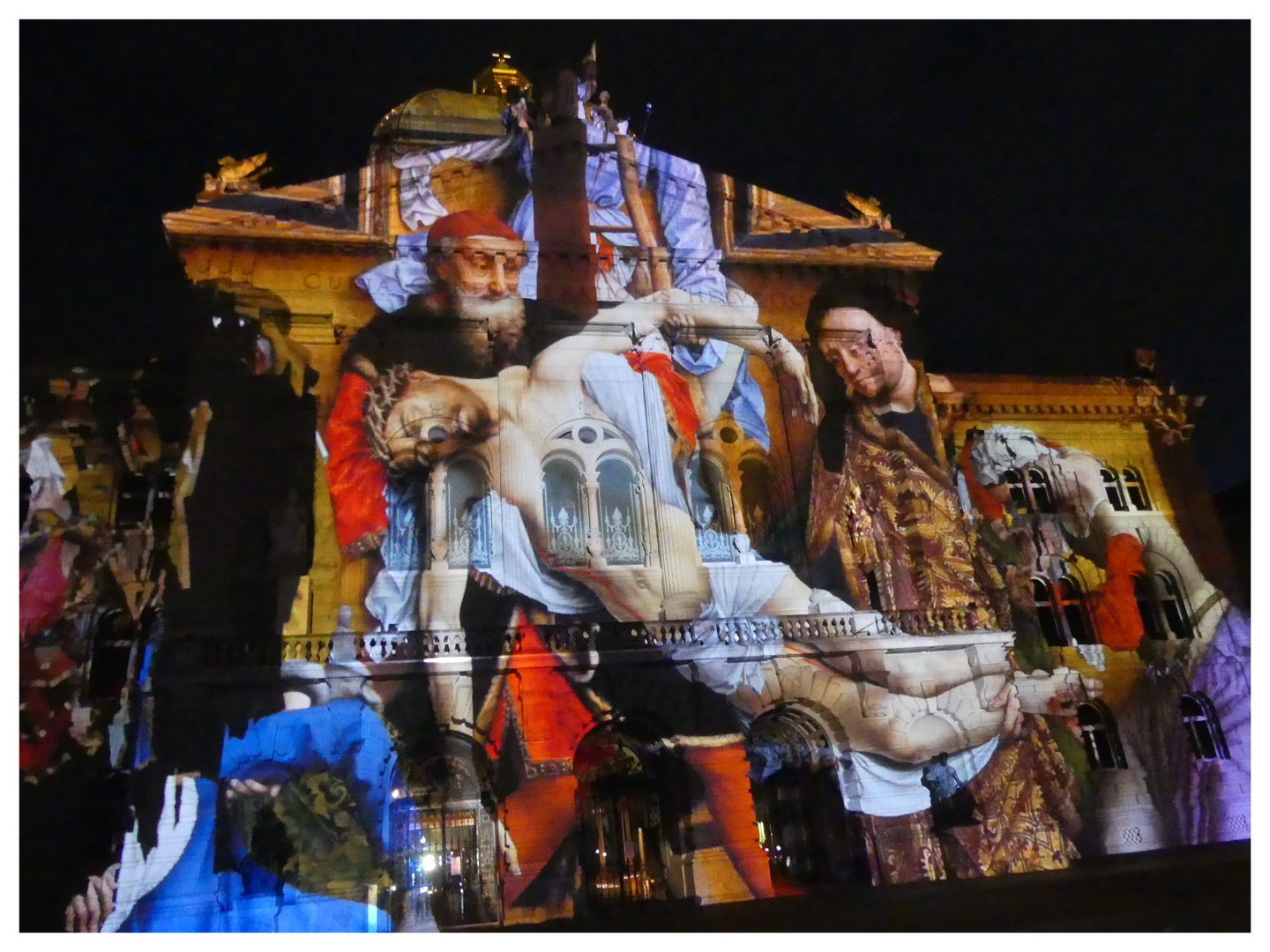 Bundeshaus Lichtshow