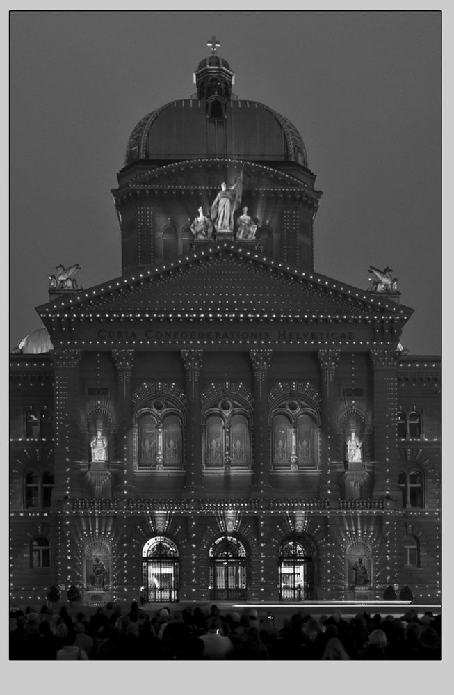 Bundeshaus - Lichtshow V