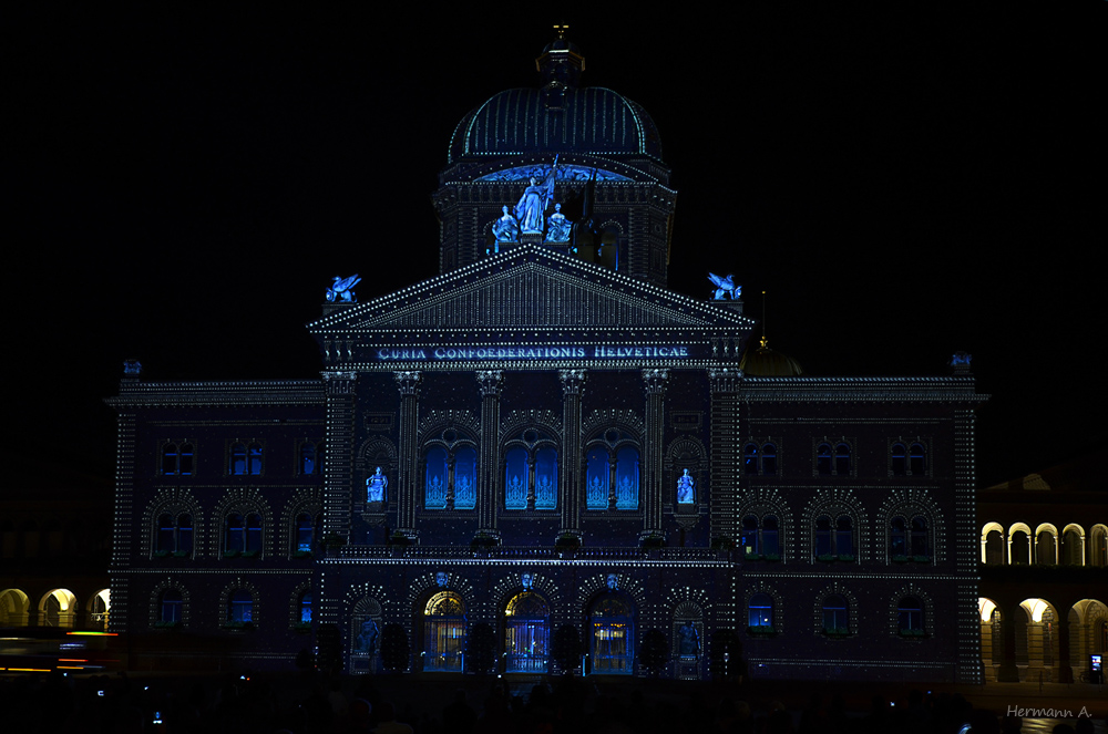 Bundeshaus_Lichtshow