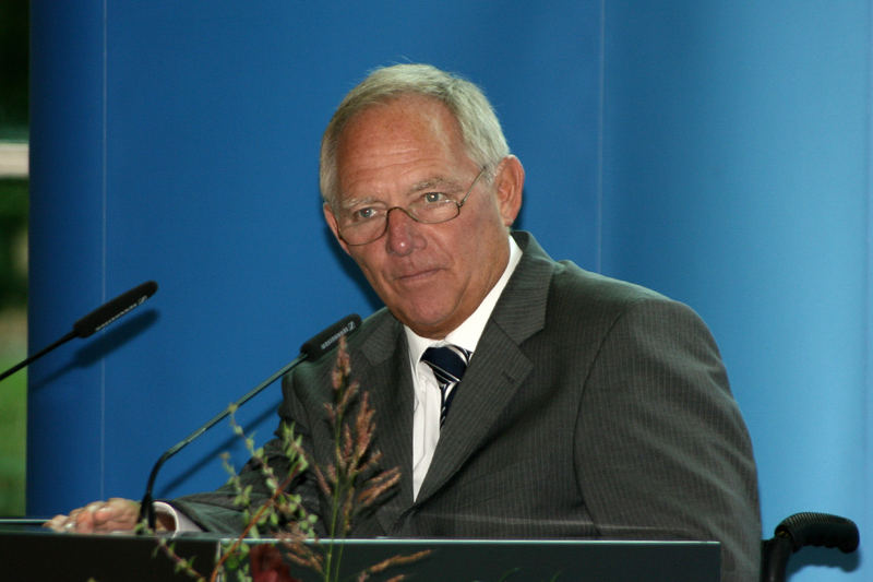 Bundesinnenminister Dr.Wolfgang Schäuble