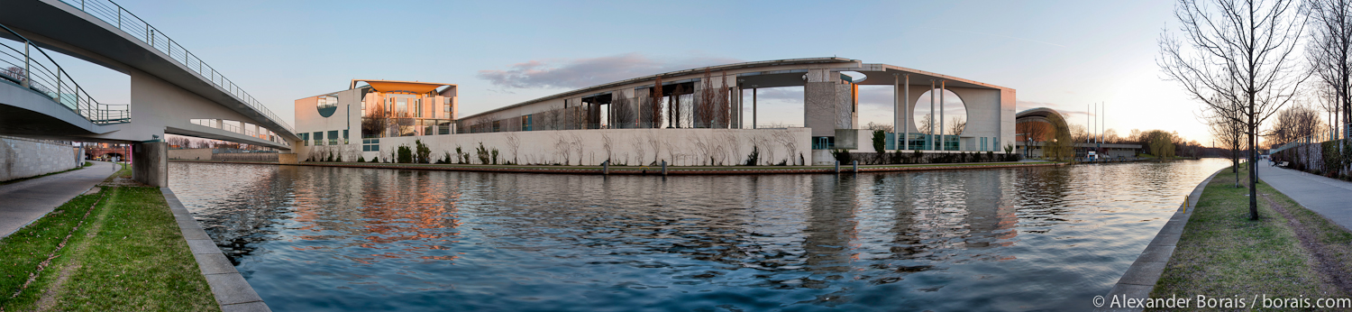 Bundeskanzleramt, Berlin (Panorama) / Chancellery Building