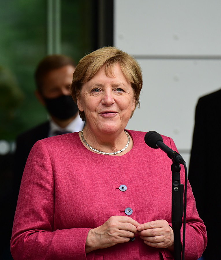 Bundeskanzlerin Dr. Angela Merkel - Garching - Forschungszentrum am 15.09.2021