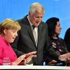 Bundeskanzlerin Dr. Angela Merkel - Ministerpräsident Horst Seehofer 2017