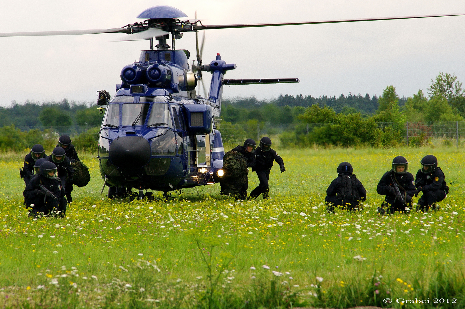 Bundespolizei im Einsatz