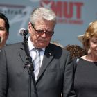 Bundespräsident Joachim Gauck mit "First Lady" Daniela Schadt