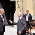 Bundespräsident Van der Bellen und Nationalbank-Gouverneur Ewald Nowotny