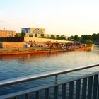 Bundespressestrand - Berlin Hauptbahnhof, Kanzleramt