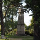 Bundesradfahrer Denkmal im Kurpark , Bad Schmiedeberg