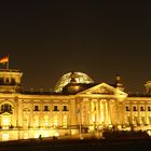Bundestag bei Nacht