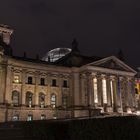 Bundestag bei Nacht