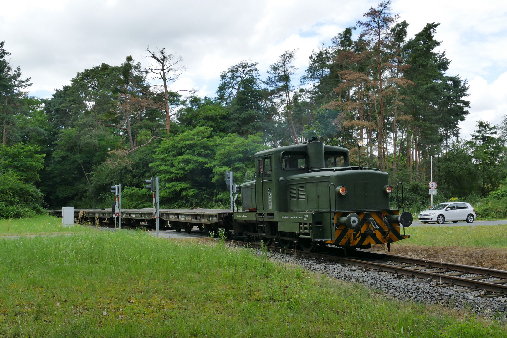 Bundeswehr Zug bei Bickenbach