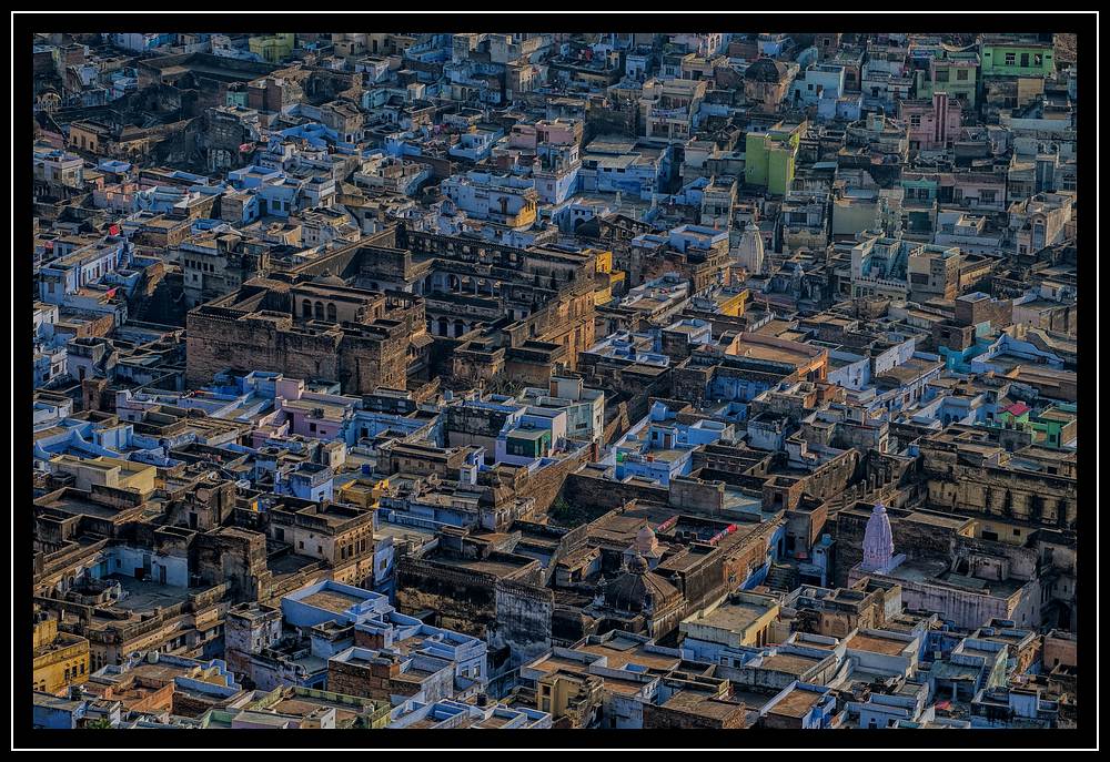 Bundi im Abendlicht