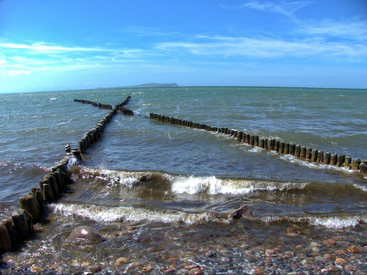 BunenKreuz vor Hiddensee