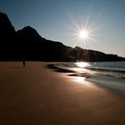 Bunes beach . Lofoten . NORWAY.