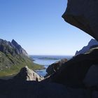 Bunesfjord, view  from Bisplua to Andøya