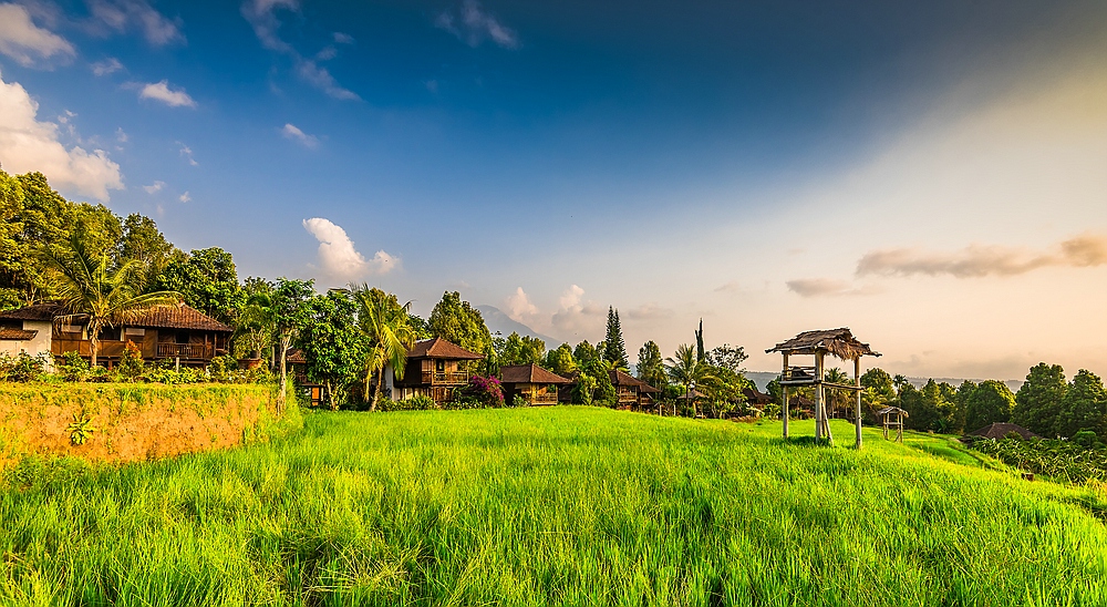 Bungalow Anlage auf Bali