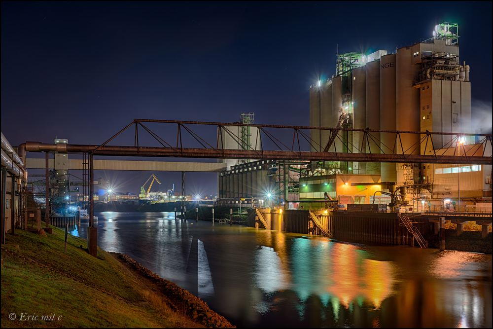 Bunge Ölmühle in Mannheim