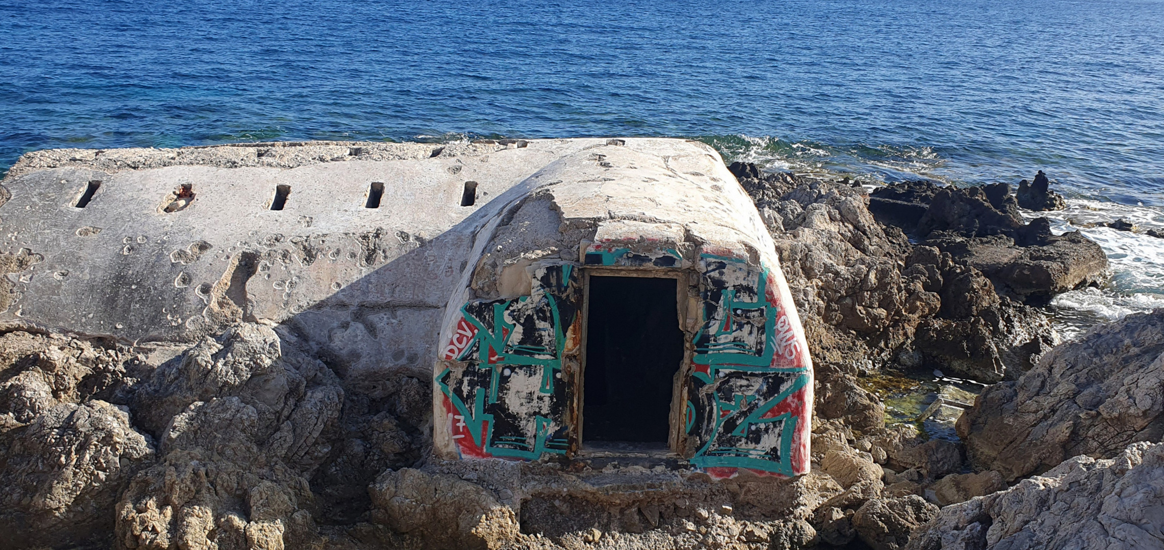 Bunker am Meer