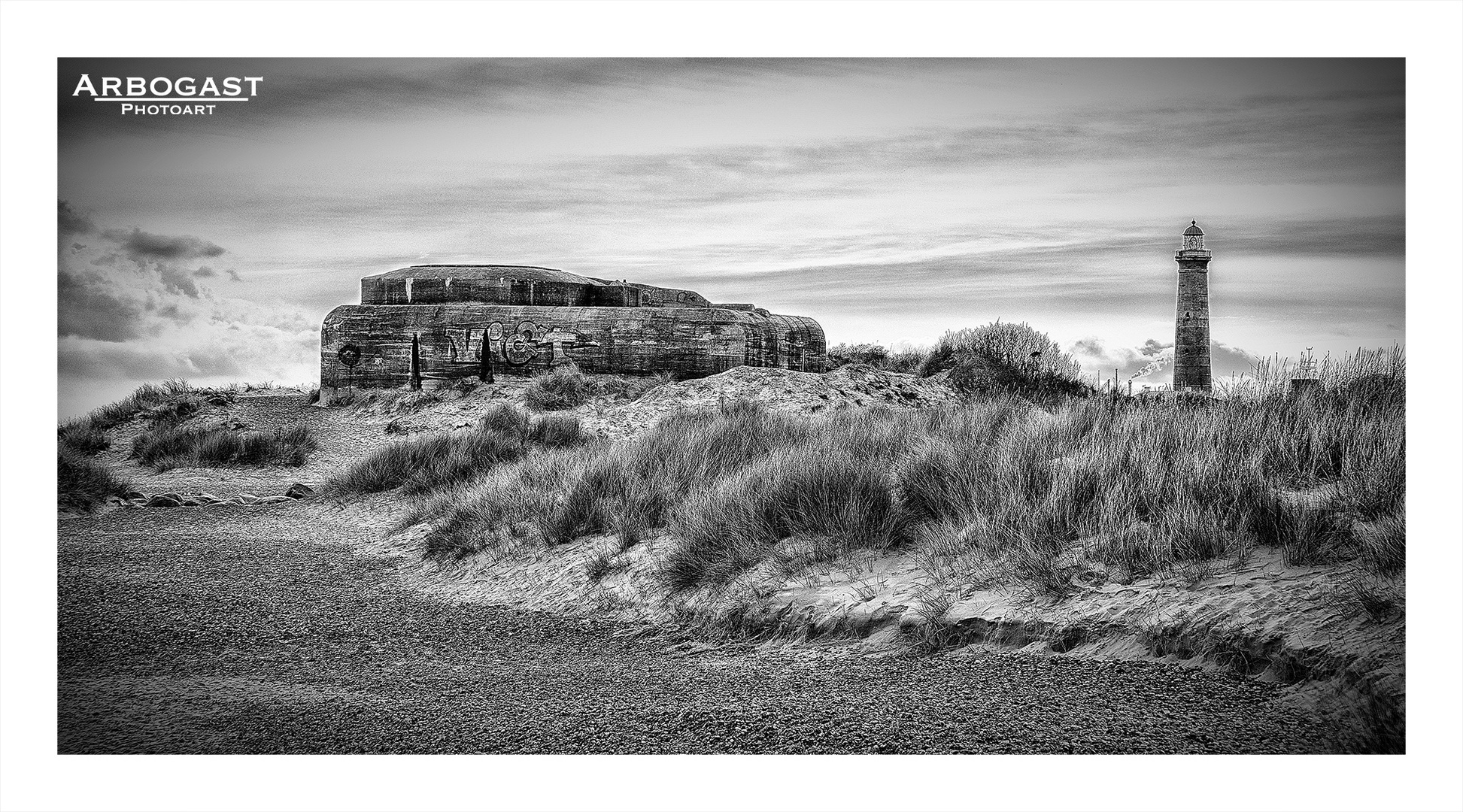 Bunker am Strand