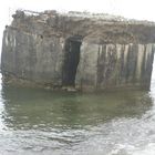 Bunker im Meer