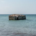 Bunker im Wasser