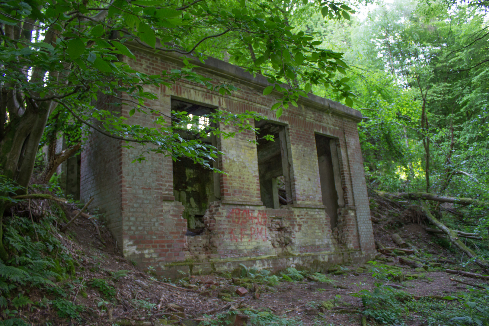 Bunker Munitionsfabrik Sterbecker Tal Hagen