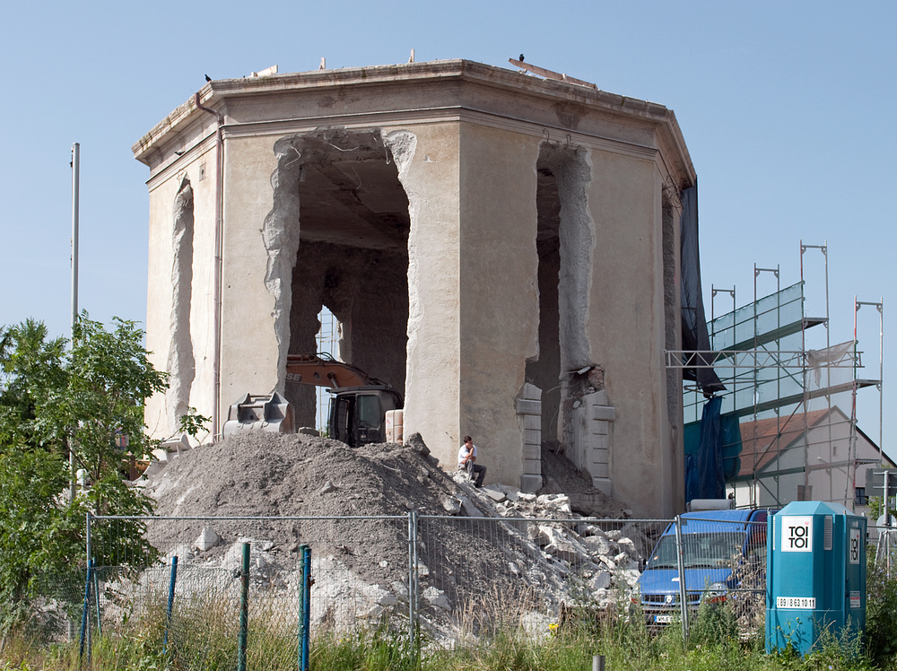 Bunker-Recycling - Wo ist das in München?