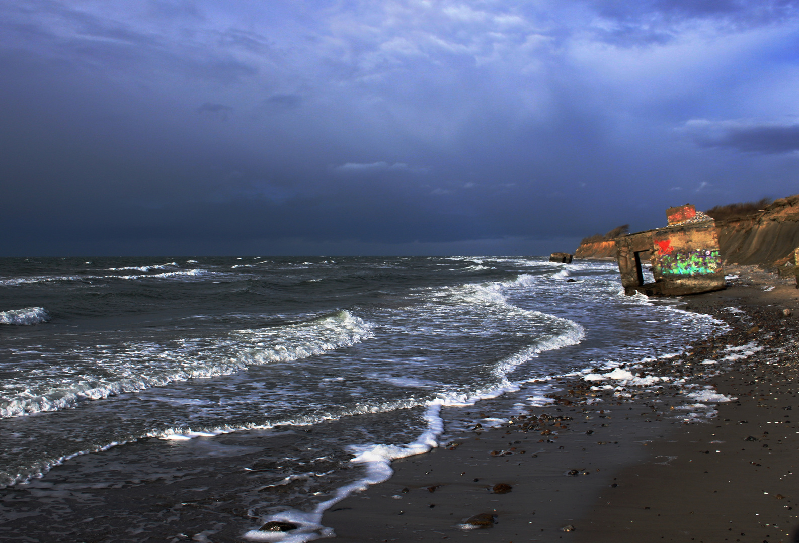 Bunker trifft Meer