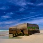 Bunkeranlage, Plage de Kermabec, Bretagne, France