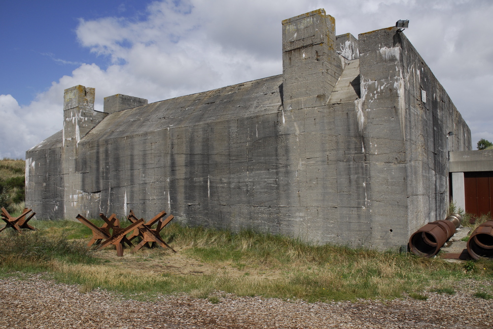 Bunkerbau WK II Tirpitzstellung