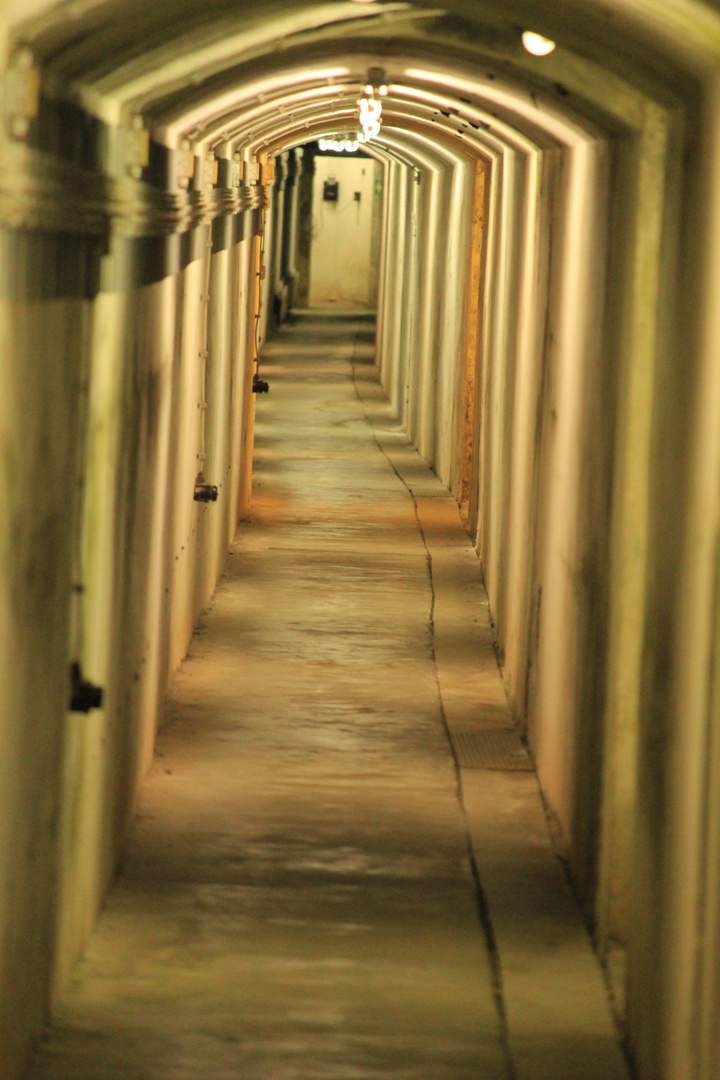 Bunkergang auf Helgoland 2