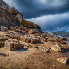 Bunkerreste am Strand