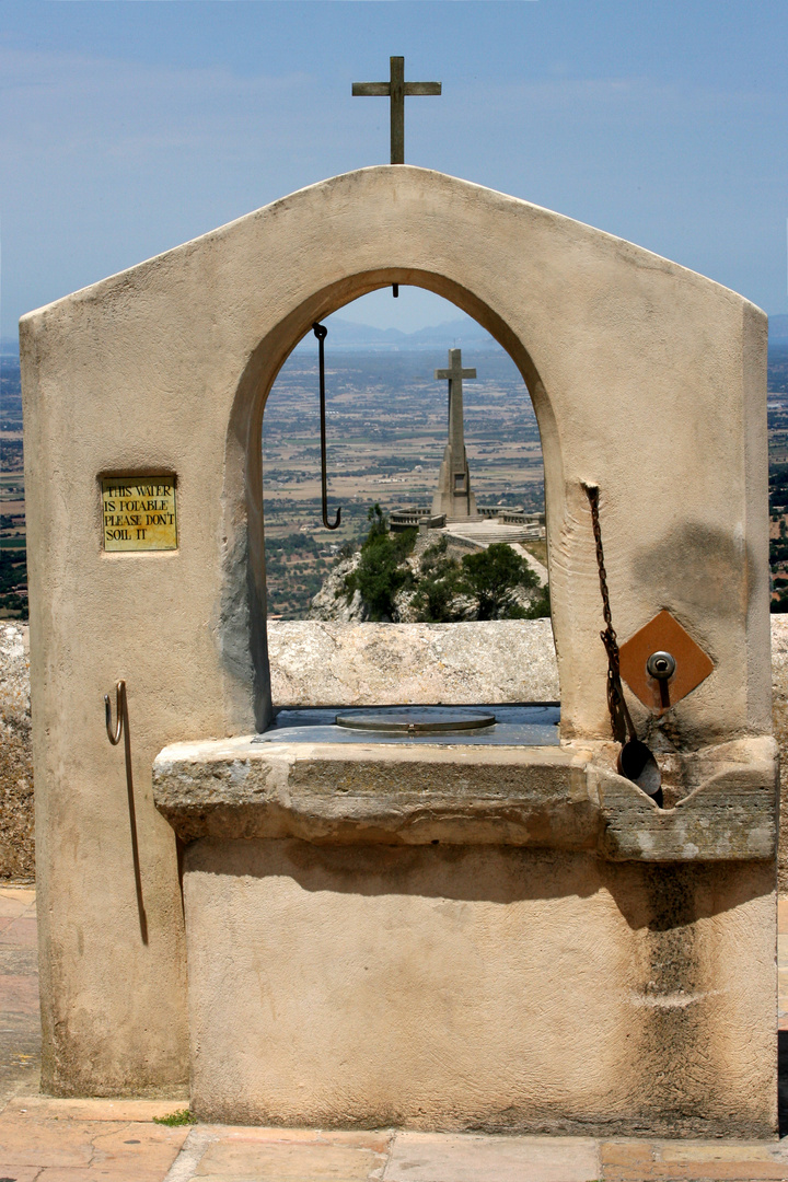 Bunnen vom Kloster San Salvador (Mallorca)