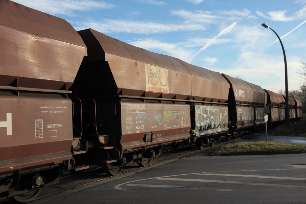 Bunt gemischte Wagen