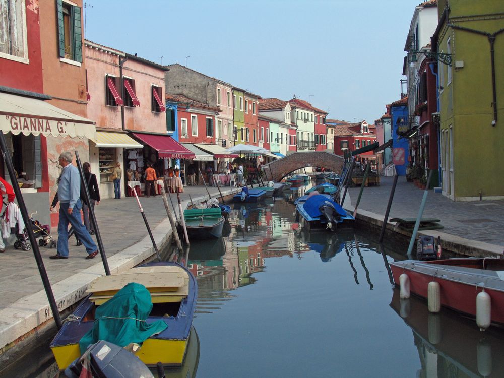 Bunt in Burano