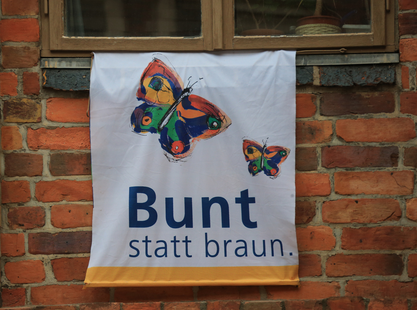 Bunt statt braun