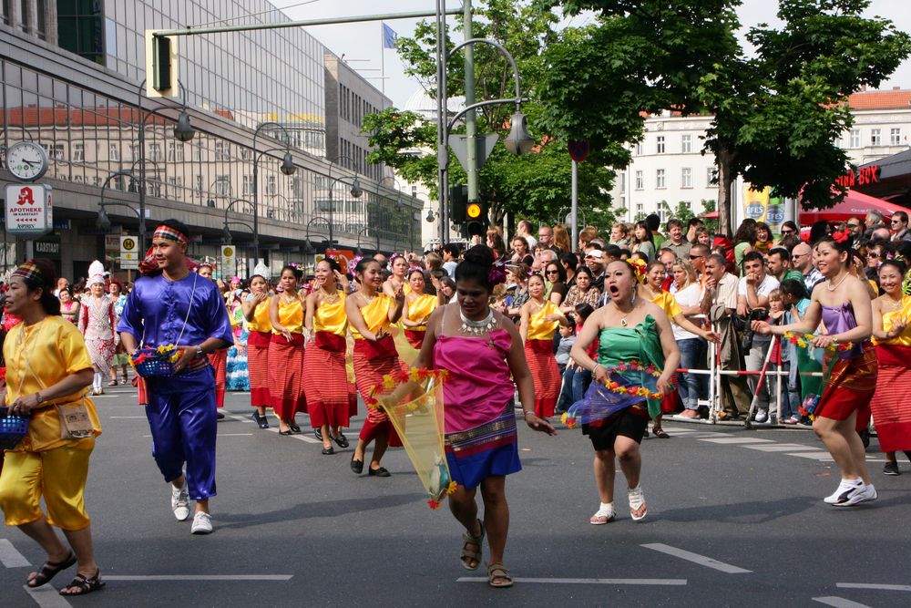 Bunt und fröhlich