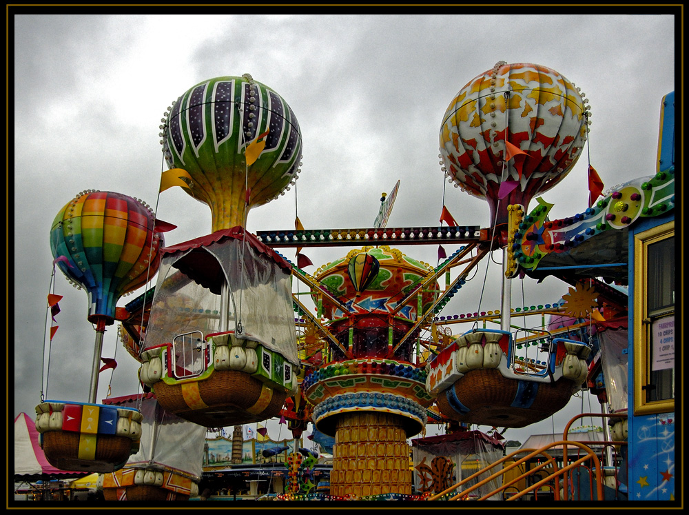 Bunt, war es auf der Warsteiner Mongolfiade.