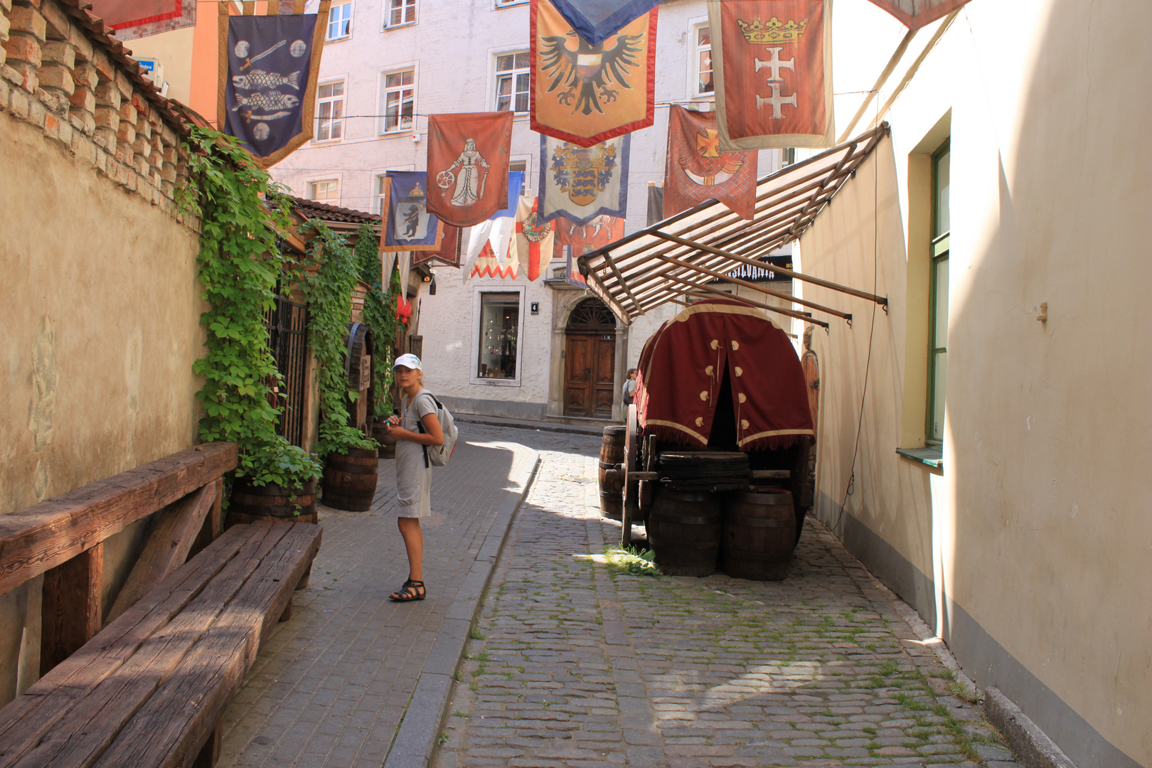 Bunte Altstadt von Riga