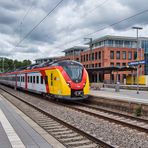 Bunte Bahn in Mainz