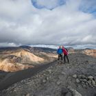 Bunte Berge in Island