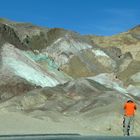 Bunte Berge in Kalifornien nahe Death Valley